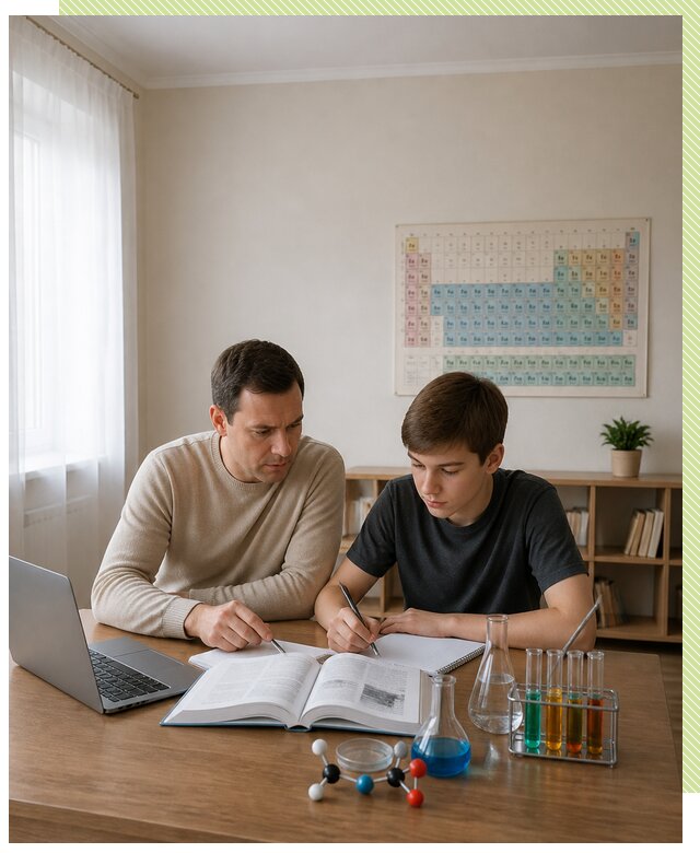 Репетитор по химии 8 класс в Чехове по цене от 1220 р. | Репетитор-Чхв